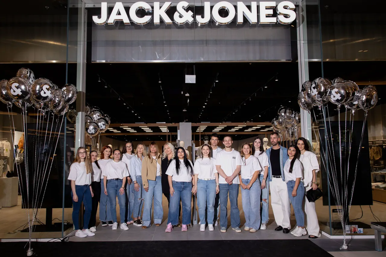 Največji JACK&JONES v Sloveniji odprl vrata