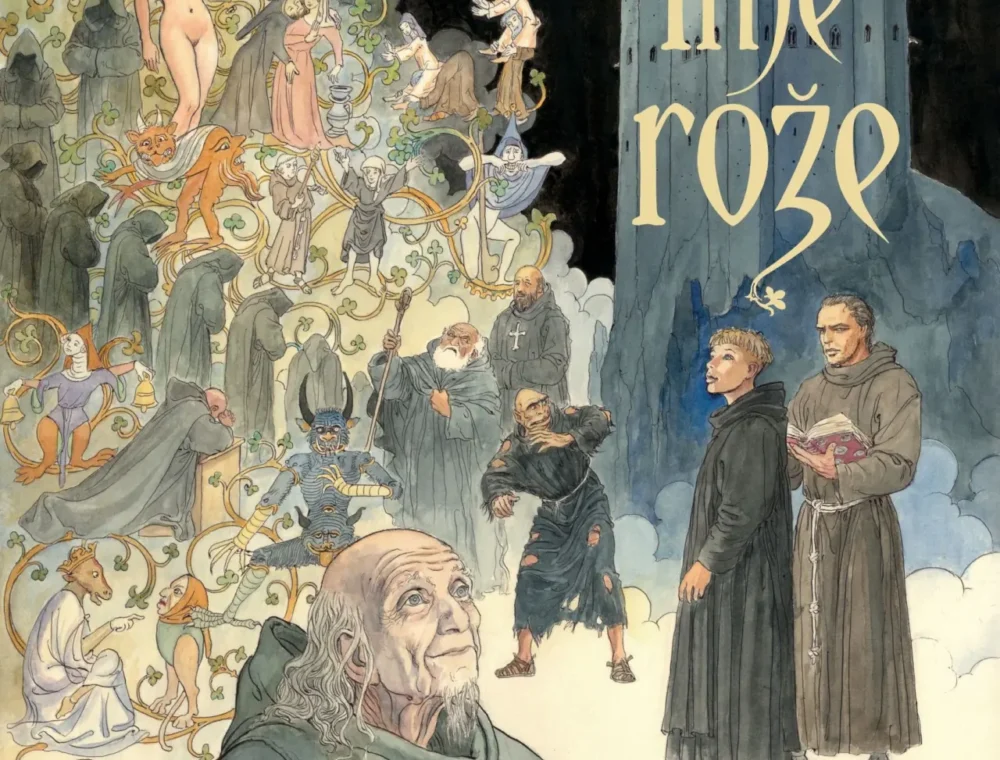 Milo Manara je Ime rože spremenil v izjemen strip